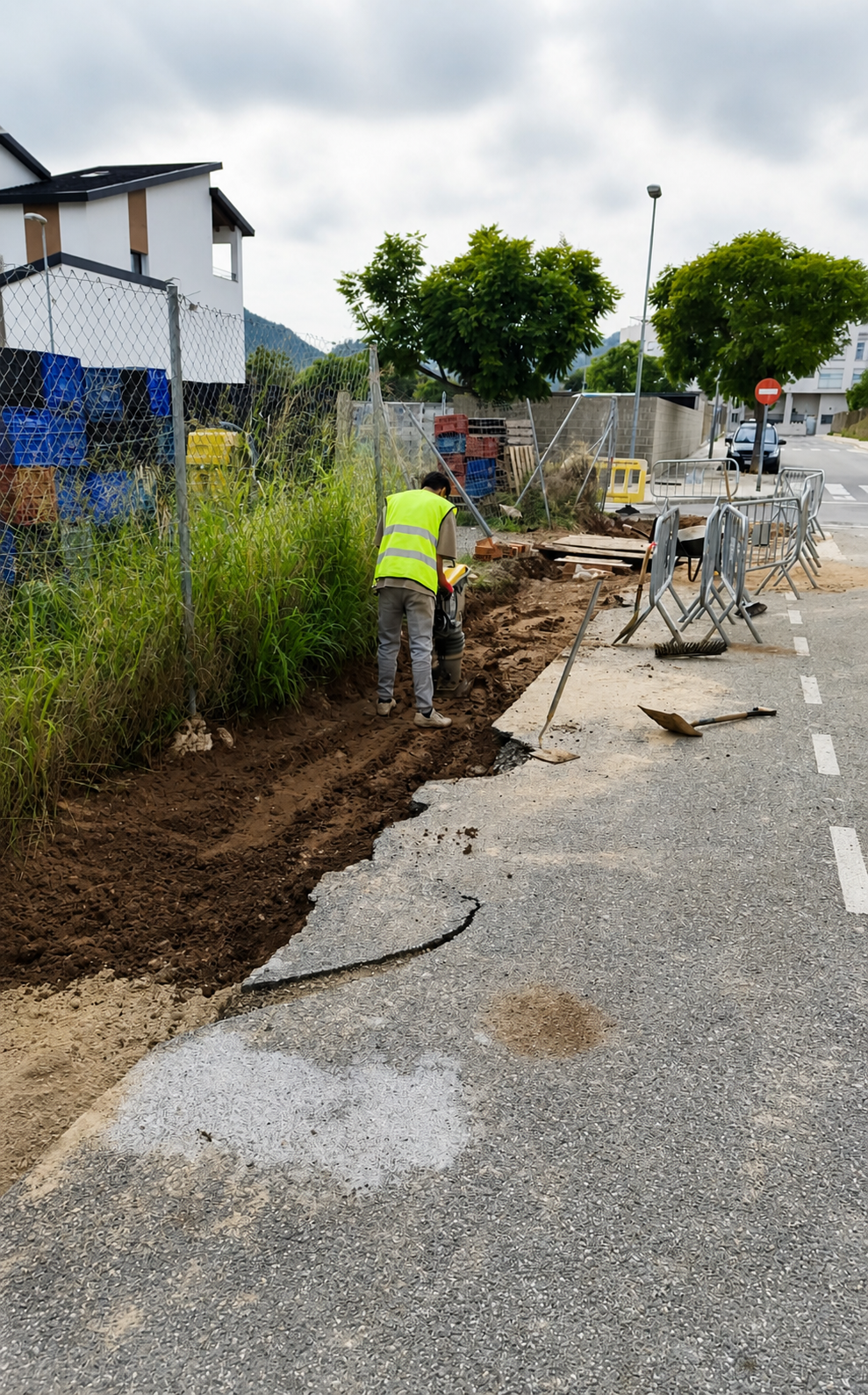 Obras instalaciones exterior Sagunto